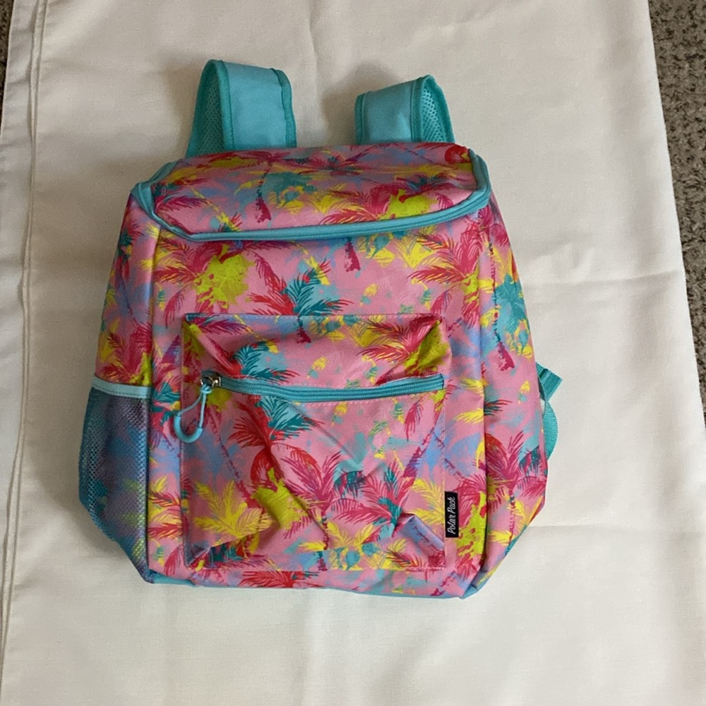 NWT - 2 Pc Beach Set - Backpack Cooler and Cooler Tote with Ice Pack - Picture 4 of 6